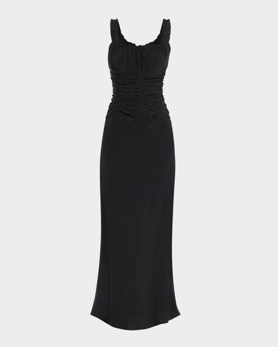 Nic Silk Maxi Dress
